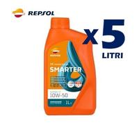 OLIO MOTORE REPSOL SMARTER SYNTHETIC 4 TEMPI 10W-50 5 LITRI SINTETICO MOTO SPORT