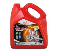 Rhütten, Olio Motore 0W-30 C2, Assicura la Protezione Antiusura di Qualsiasi Motore di Auto a Benzina, Diesel, Metano e Gpl, Ideale per Basse Temperature, 100% Made in Italy, Confezione da 4L