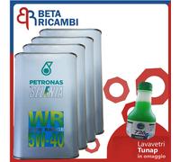 Olio Motore Selenia Wr 5W40 Wide Range Multijet Jtdm Diesel 4 Litri + Tunap 726