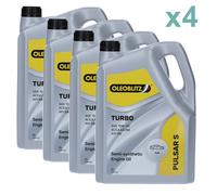 Olio motore semisintetico by Petronas Oleoblitz Pulsar S Turbo 10W-40 SN 5 Litri