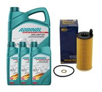 Olio Motore Set 0W-30 Giga Luce 030 8 Litro + Filtro Olio per BMW 5er 530d 7er