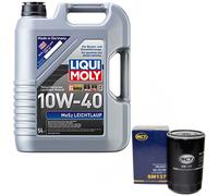Olio Motore Set 10W-40 5 Litro + Filtro per Ford Escort V Scorpio Mazda 2 Seat