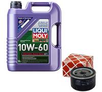 Olio Motore Set 10W-60 5 Litro + Filtro per Dacia Logan Nissan Kubistar Micra
