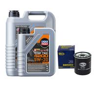 Olio Motore Set 4200 5W-30 Liqui Moly 6 Litro + Filtro Olio per VW Transporter V