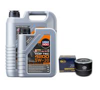 Olio Motore Set 4200 5W-30 Liqui Moly 6 Litro + Filtro per Fiat Ducato Iveco VW