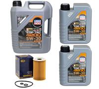 Olio Motore Set 4200 5W-30 Liqui Moly 7 Litro + Filtro per VW Crafter 30-50 2.0