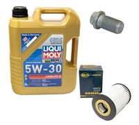 Olio Motore Set 5W-30 5 Litro + Filtro Sh 4045 L + Vite per Jeep Mercedes GLK