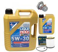 Olio Motore Set 5W-30 6 Litro + Filtro Sh 4032 L + Vite per BMW 4 428i X4 F26