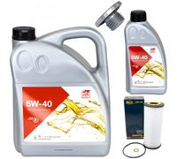 Olio Motore Set 5W-40 6 Litro + Filtro Sh 453 L + Vite per BMW 3er 318 320 E46