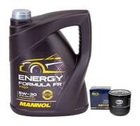 Olio Motore Set 5W30 5 Litro + Filtro Olio Sm 119 per Ford Transit Scatola