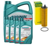 Olio Motore Set Addinol 0W-20 Premium 020 C6 9 Litro + Filtro per Mercedes Vito