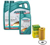 Olio Motore Set Addinol 5W-40 Super Light 11 Litro + Filtro per Mercedes
