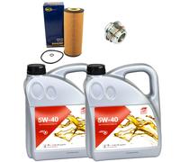 Olio Motore Set Febi SAE 5W-40 8 Litro +Filtro+Vite per VW Lt 28-35