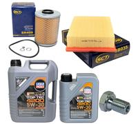Olio Motore Set Filtri 5W-30 6 Litro + Tappo Scarico per BMW 3er M3 3.2 Z3 E36
