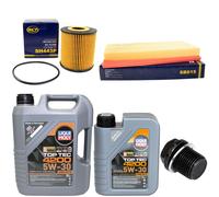 Olio Motore Set Filtri 5W-30 6 Litro + Tappo Scarico per Volvo S40 I 1.8 2.0 Vs
