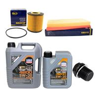 Olio Motore Set Filtri 5W-30 6 Litro + Tappo Scarico per Volvo S40 I 1.8 2.0 Vs