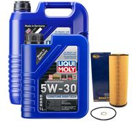 Olio Motore Set High-Tech 5W-30 Liqui Moly 6 Litro + Filtro per Audi Skoda VW
