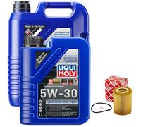 Olio Motore Set High-Tech 5W-30 Liqui Moly 6 Litro + Filtro per BMW 7er 728i E38