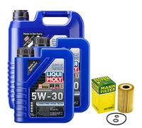 Olio Motore Set High-Tech 5W-30 Liqui Moly 7 Litro + Filtro per VW Transporter