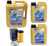 Olio Motore Set Lunga Durata III 5W-30 Liqui Moly 7 Litro + Filtro per Mercedes