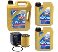 Olio Motore Set Lunga Durata III 5W-30 Liqui Moly 7 Litro + Filtro per Porsche