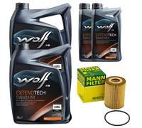 Olio Motore Set Lupo Extendtech Hm 5W40 12 Litro + Filtro per Mercedes Sprinter