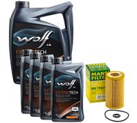 Olio Motore Set Lupo Extendtech Hm 5W40 9 Litro + Filtro per Mercedes Vito