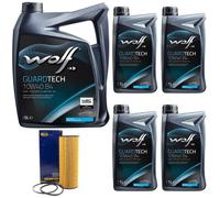 Olio Motore Set Lupo Guardtech B4 23127 10W40 9 Litro + Filtro per . Audi A6 A8
