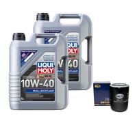 Olio Motore Set MOS2 Bassa Visciosità 10W-40 10 Litro + Filtro per Aston Martin