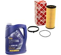 Olio Motore Set Speciale Plus 10W-30 5 Litro Febi 38405 per Audi A6 Avant A8