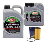 Olio Motore Set Syntech 10W-40 Meguin 7 Litro + Filtro per Alfa Romeo Ragno 164