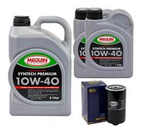 Olio Motore Set Syntech 10W-40 Meguin 7 Litro + Filtro per VW Lt 28-35 40-55