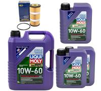 Olio Motore Set Synthoil Race Tech 10W-60 8 Litro + Filtro Olio per Nissan