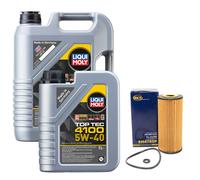 Olio Motore Set Top Tec 4100 5W-40 6 Litro + Filtro per Mercedes Classe A W169