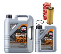 Olio Motore Set Top Tec 4200 5W-30 6 Litro + Filtro Olio per Mercedes