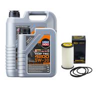 Olio Motore Set Top Tec 4200 5W-30 6 Litro + Filtro Olio per Volvo S40 II V50 VW