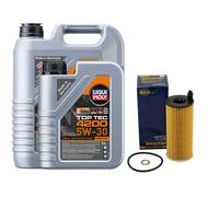 Olio Motore Set Top Tec 4200 5W-30 6 Litro + Filtro per BMW 1er 3er Mini Toyota
