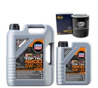 Olio Motore Set Top Tec 4200 5W-30 6 Litro + Filtro per Infiniti Q45 I 4.1 278