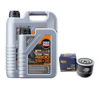 Olio Motore Set Top Tec 4200 5W-30 6 Litro + Filtro per Renault Megane Volvo 1.7