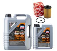 Olio Motore Set Top Tec 4200 5W-30 6 Litro + Filtro per Skoda Octavia VW Golf