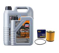 Olio Motore Set Top Tec 4200 5W-30 6 Litro + Filtro per Volvo S40 S70 V70 I II