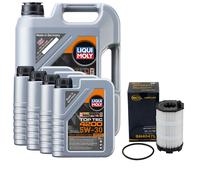 Olio Motore Set Top Tec 4200 5W-30 9 Litro + Filtro per Audi R8 A6 A5 VW Touareg
