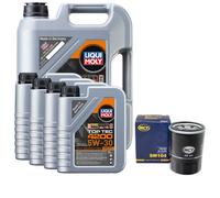 Olio Motore Set Top Tec 4200 5W-30 9 Litro + Filtro per Mitsubishi L200 Triton
