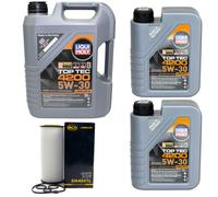 Olio Motore Set Top Tec 4200 5W-30 Liqui Moly 7 Litro + Filtro per Audi BMW 3er