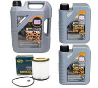 Olio Motore Set Top Tec 4200 5W-30 Liqui Moly 7 Litro + Filtro per BMW 1er 3er