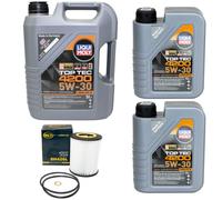 Olio Motore Set Top Tec 4200 5W-30 Liqui Moly 7 Litro + Filtro per BMW 3er 5er