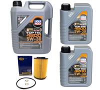 Olio Motore Set Top Tec 4200 5W-30 Liqui Moly 7 Litro + Filtro per Kia Cee'D 2.0