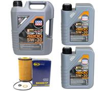 Olio Motore Set Top Tec 4200 5W-30 Liqui Moly 7 Litro + Filtro per Renault