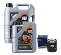 Olio Motore Set Top Tec 4210 0W-30 6 Litro + Filtro per VW Transporter V 2.0 TSI
