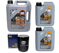 Olio Motore Set Top Tec 5W-30 Liqui Moly 7 Litro + Filtro per Rover VW Lt 28-35
